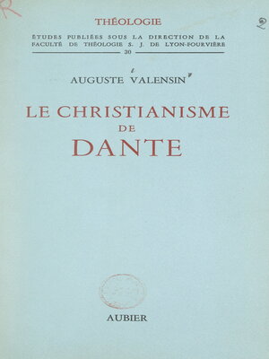 cover image of Le christianisme de Dante